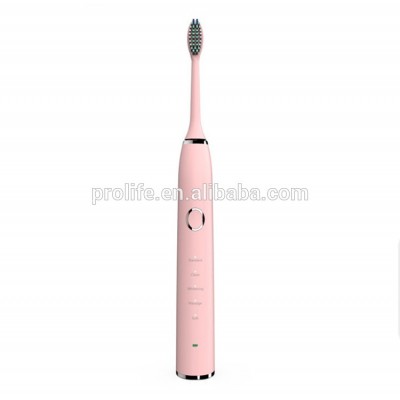 Custom Intelligent Automatic Toothbrush Dental Whitening Teeth Electric Rechargeable Toothbrush with Private Label